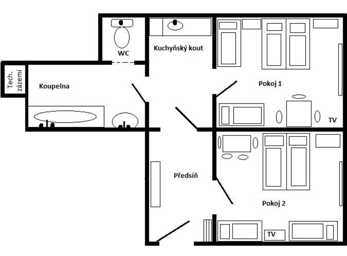Apartment Apartmany Karlstejn